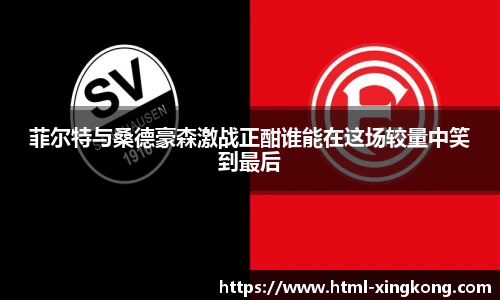 菲尔特与桑德豪森激战正酣谁能在这场较量中笑到最后